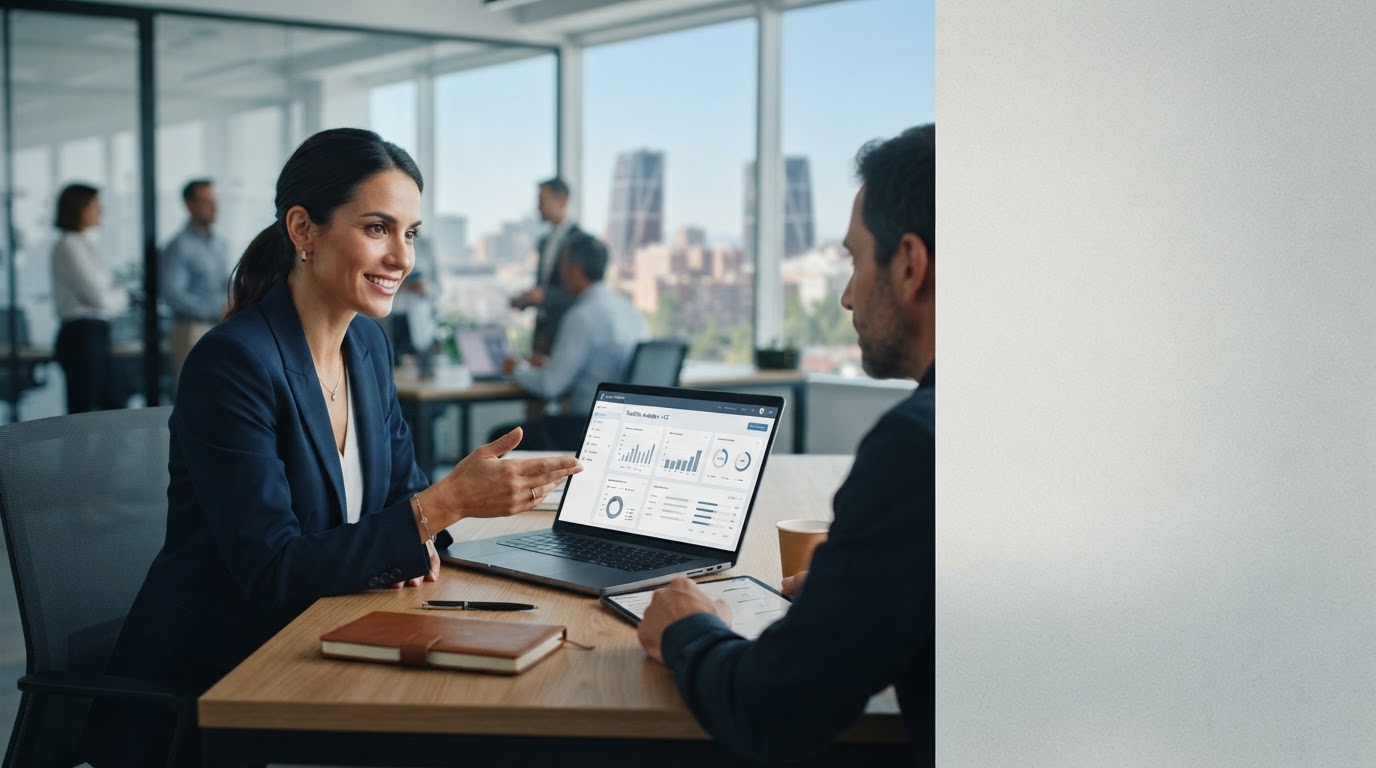 Puma Fondorio panel de análisis de datos financieros con IA en tiempo real